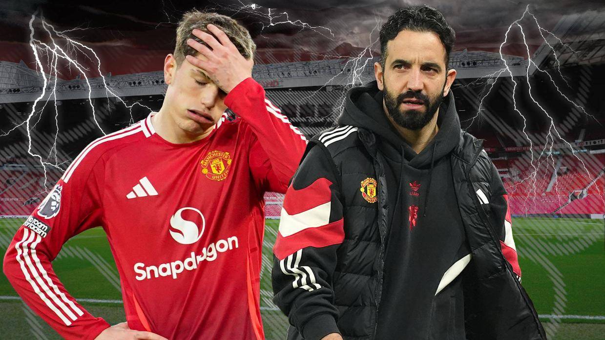 曝阿莫林当曼联全队面怒骂加纳乔！卖他可改变夏窗，否则预算不足