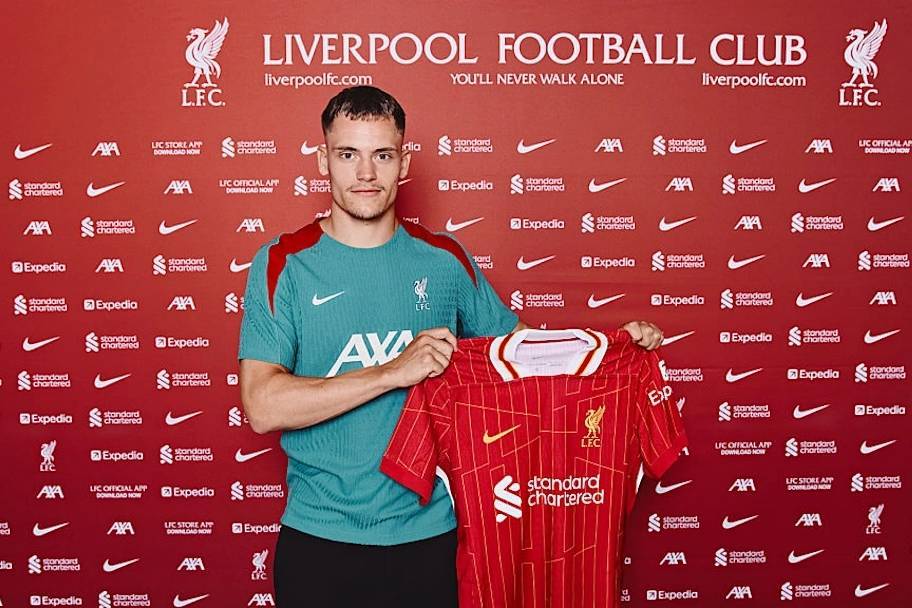 利物浦公布6名新援临时号码，正式号码待定，20号球衣永久封存